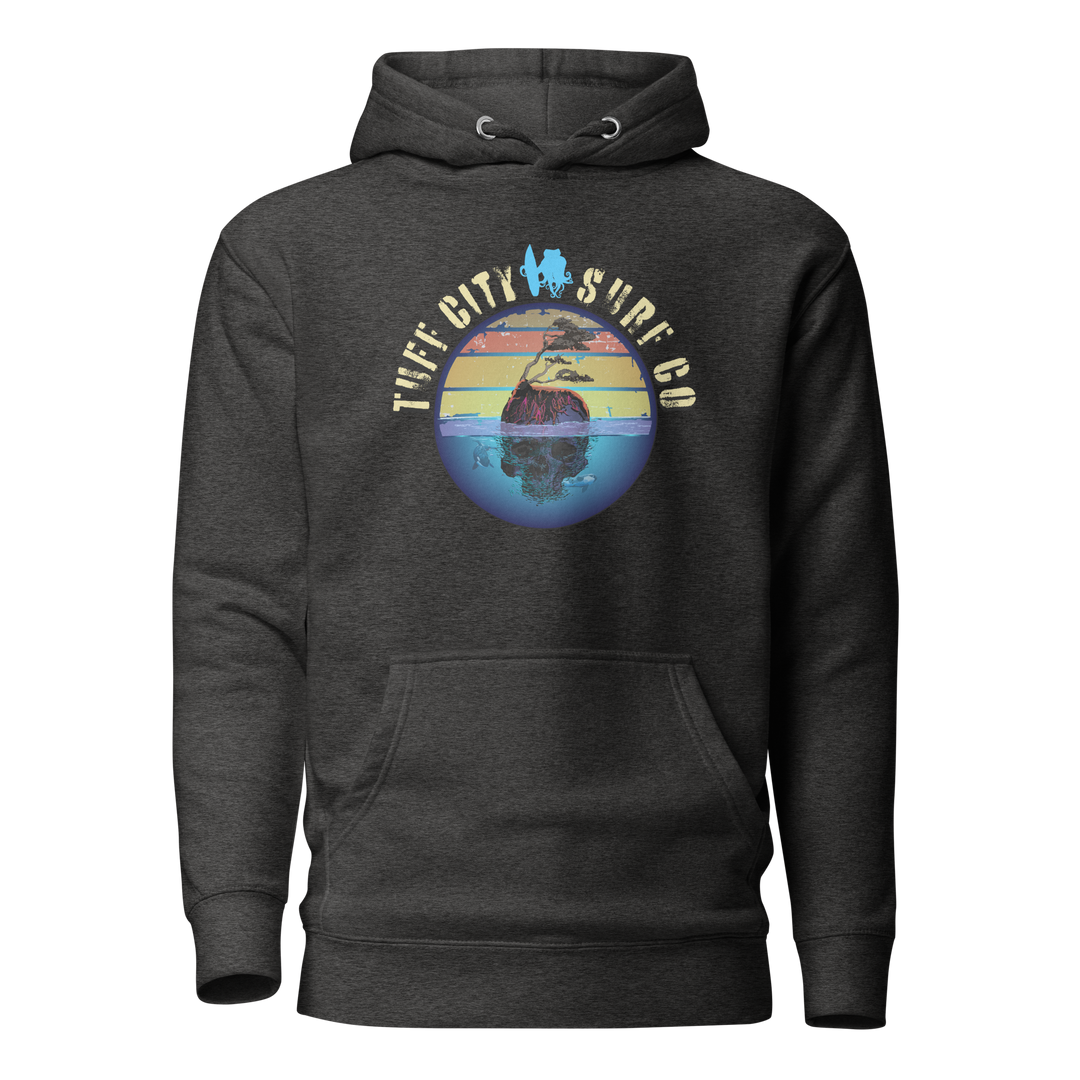 Tuff CIty Surf Skull island Unisex Hoodie