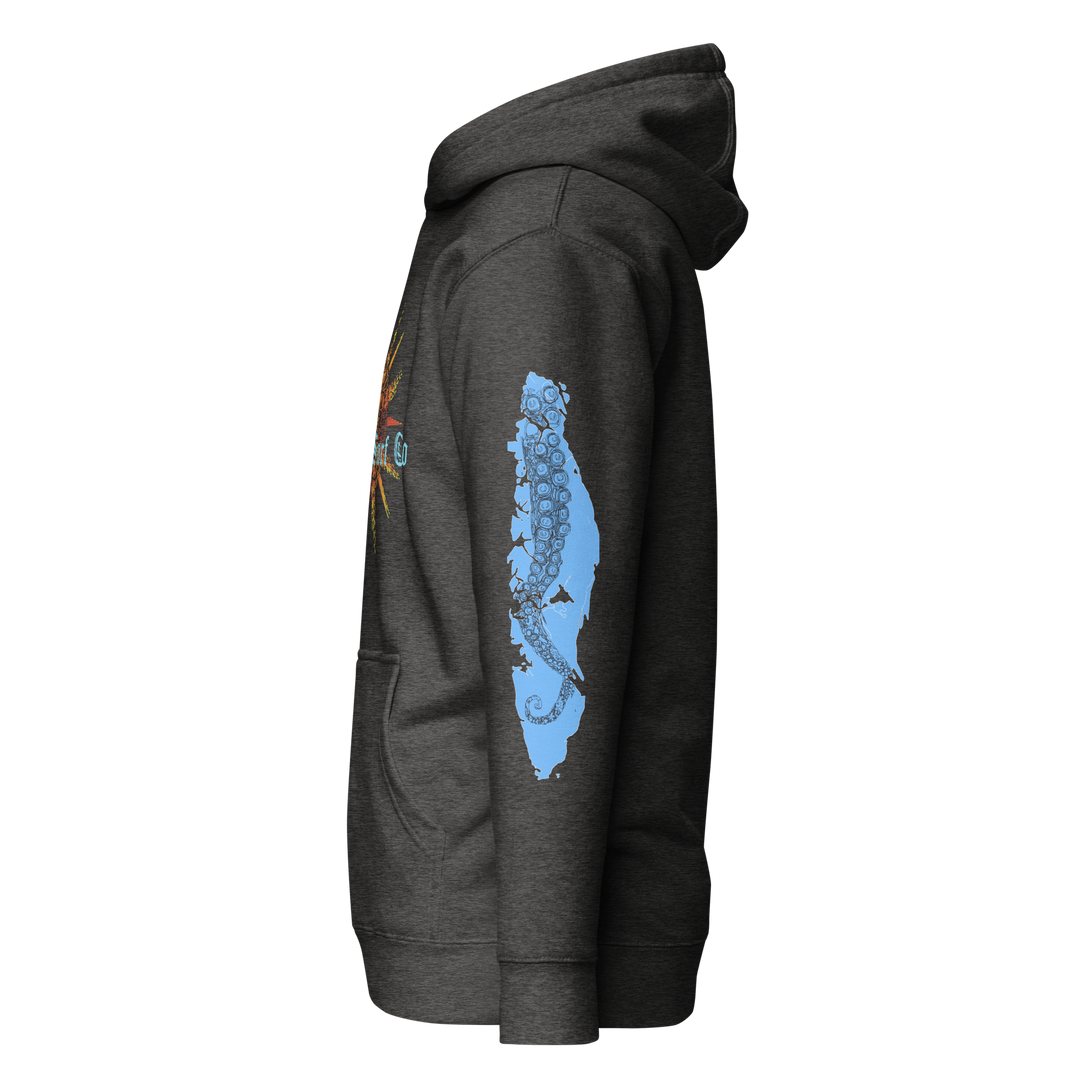 tuff city surf island Unisex Hoodie