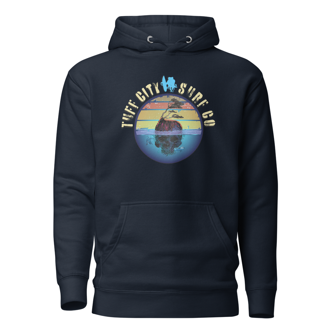 Tuff CIty Surf Skull island Unisex Hoodie