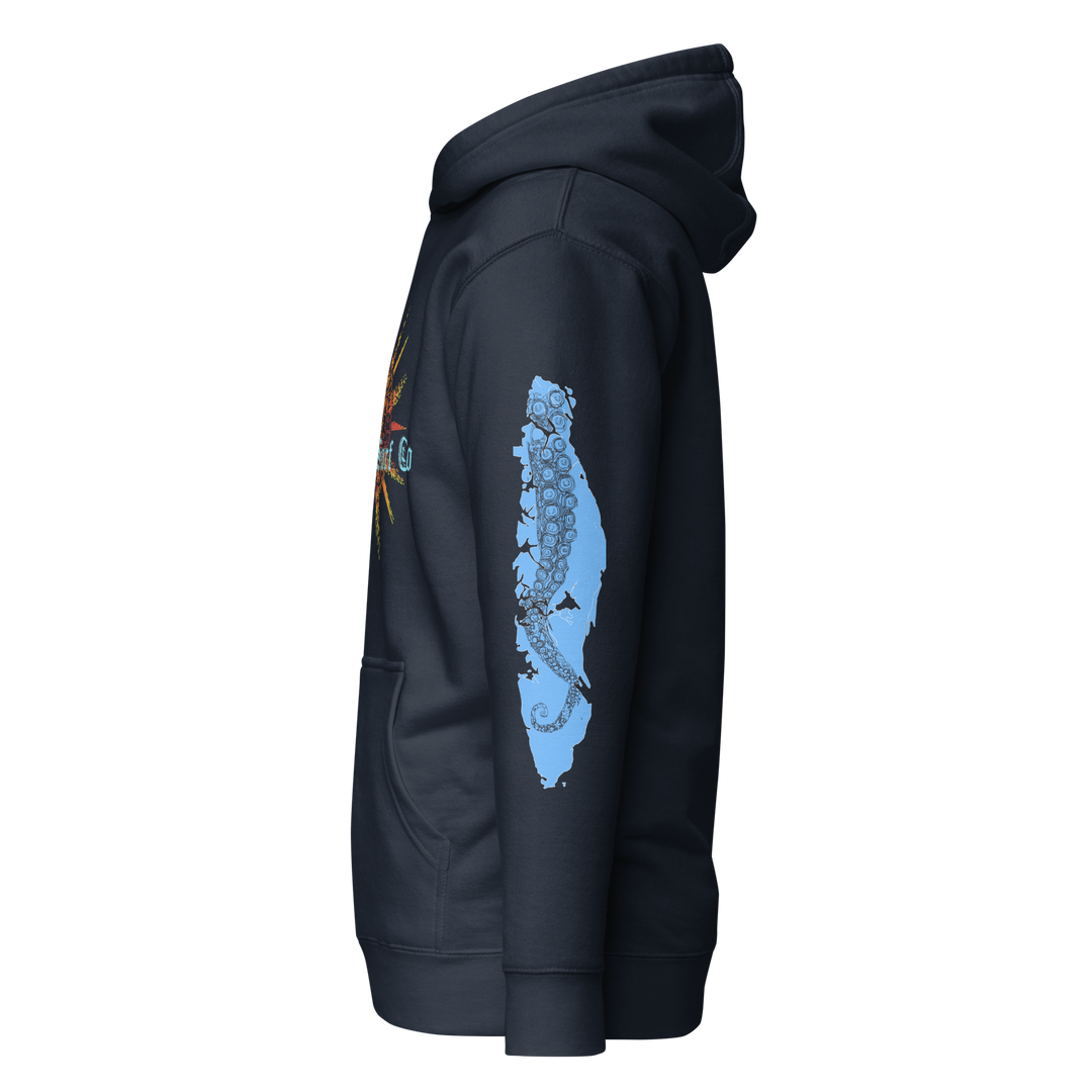 tuff city surf island Unisex Hoodie