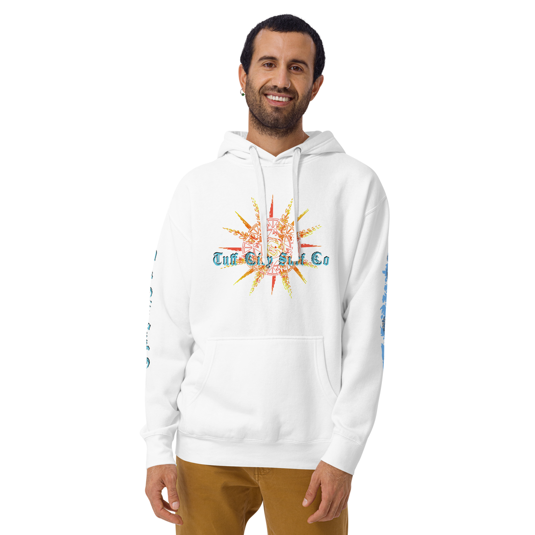 tuff city surf island Unisex Hoodie