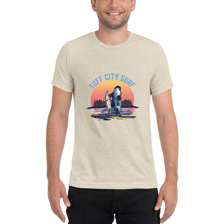 Tuff City Surfing Orca Short sleeve t-shirt