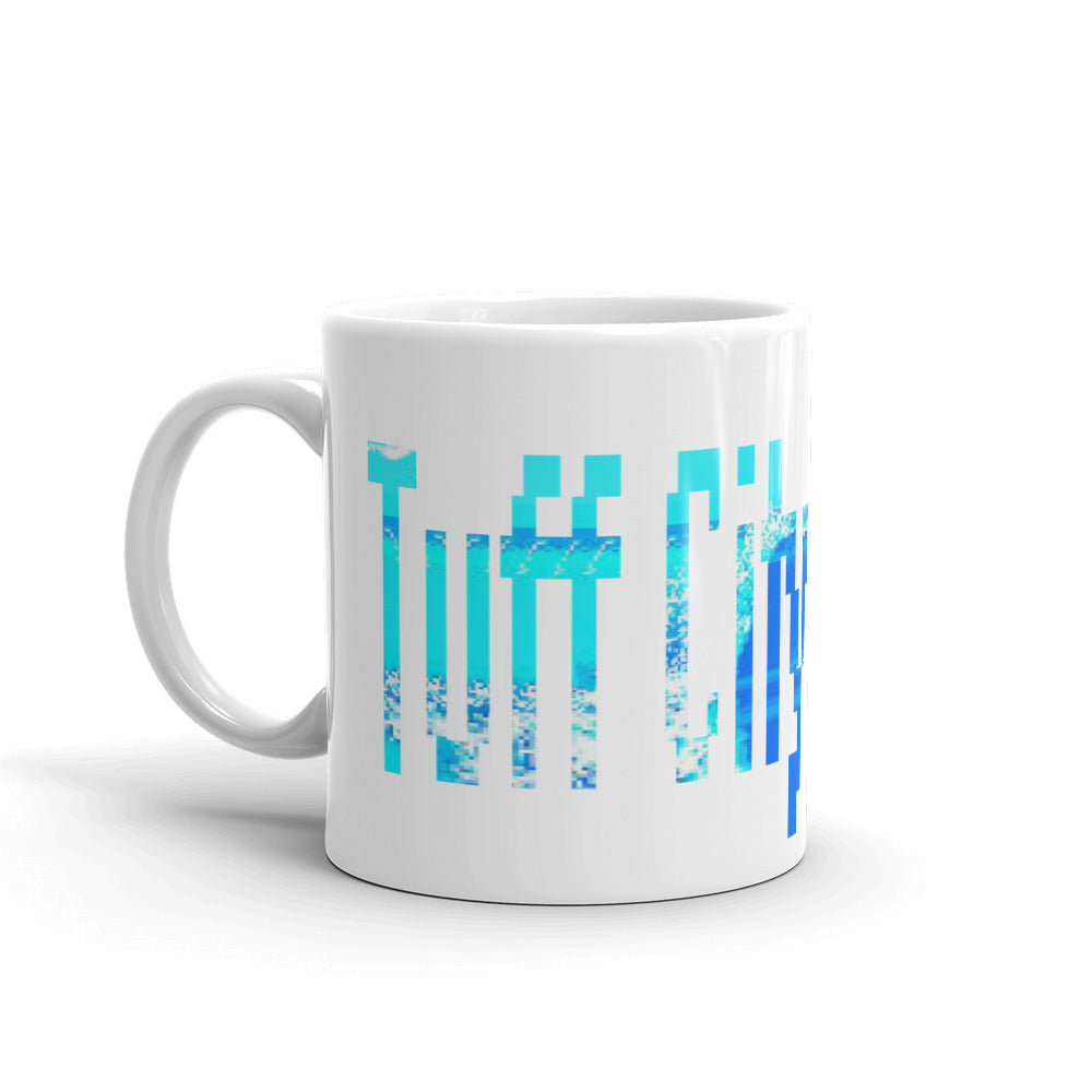 Tuff City Pixel  glossy mug