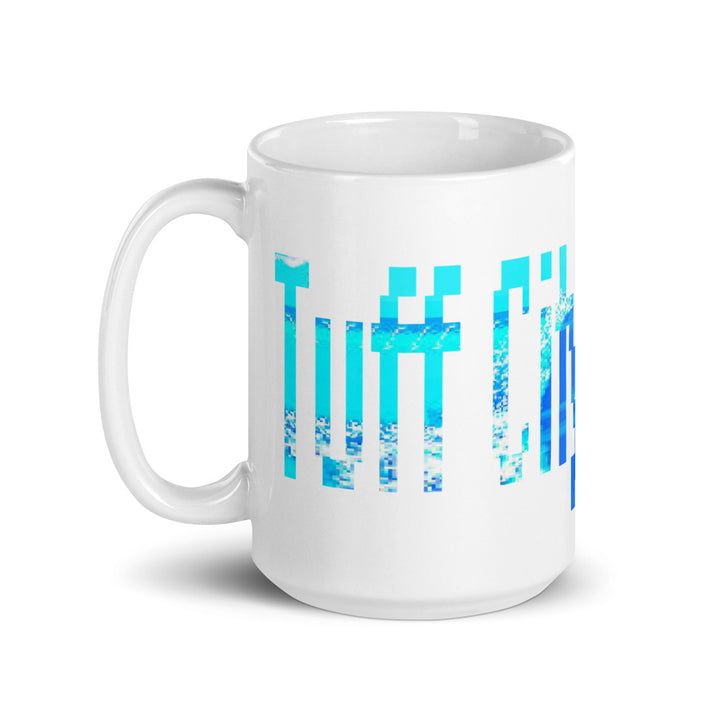 Tuff City Pixel  glossy mug