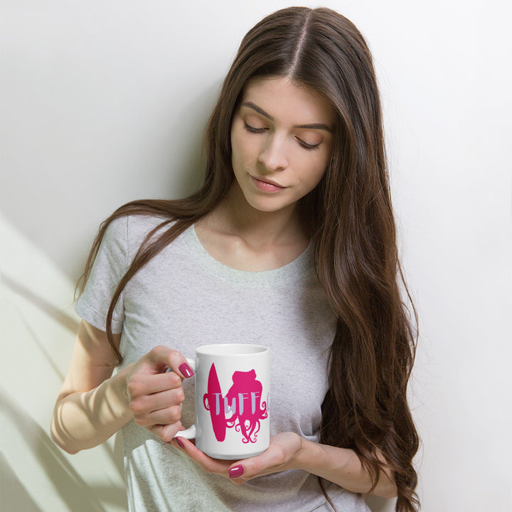 Pink Tuff City Surf Mug