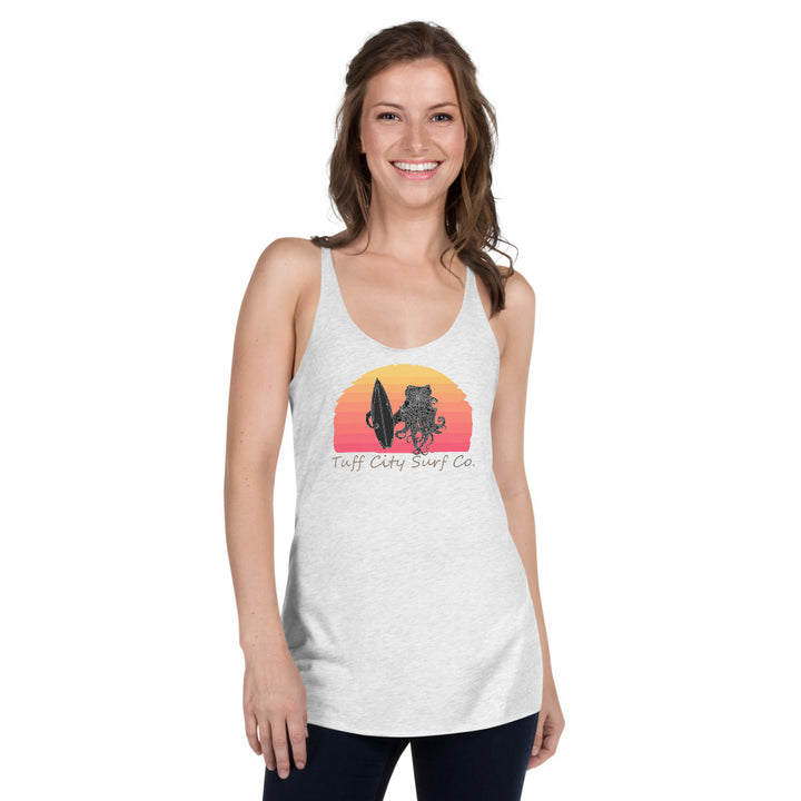 Octo Surf Women's Racerback Tank