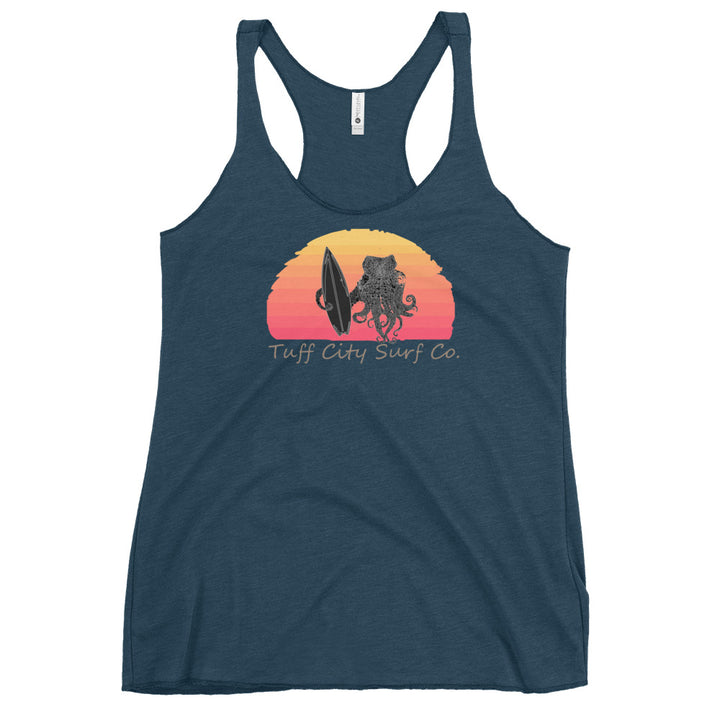 Octo Surf Women's Racerback Tank