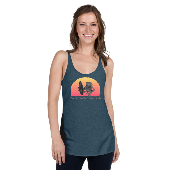 Octo Surf Women's Racerback Tank