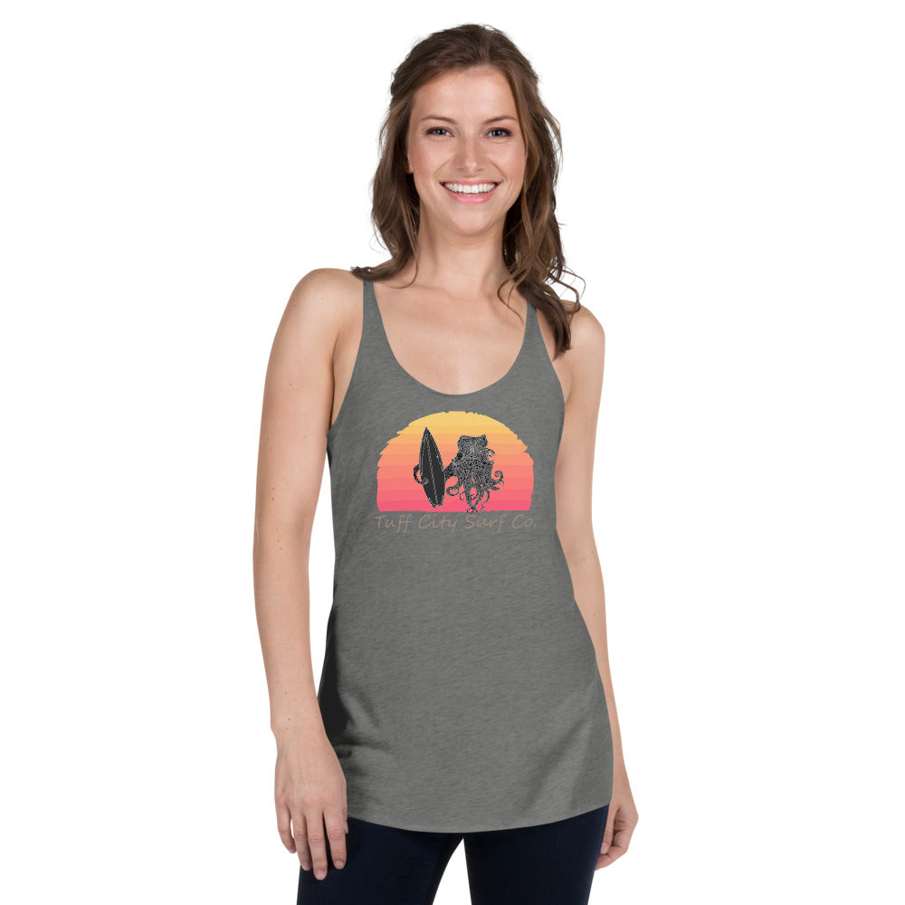 Octo Surf Women's Racerback Tank